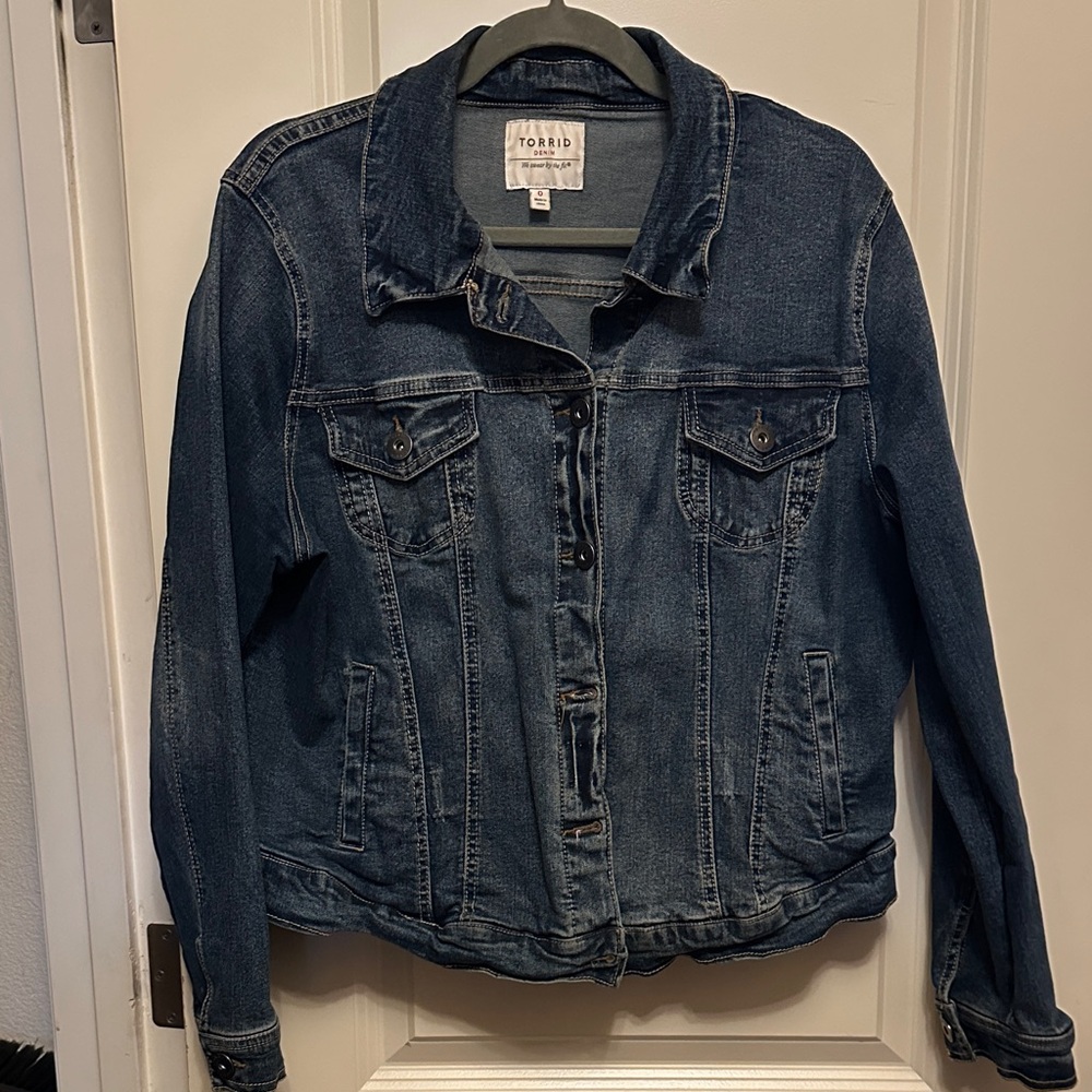 Torrid Dark Blue Jean Jacket
